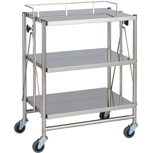 折りたたみ式器械台(自立型) 3段 MY−1586