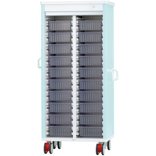 ミキシングカート20床用シャッター鍵付LGR01