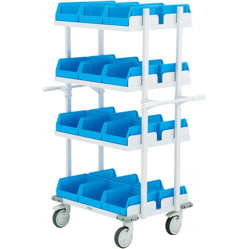 ミキシングカート モデルF ケースセット 24床用