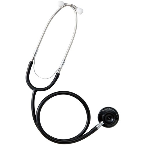聴診器 エコノミーW ブラック