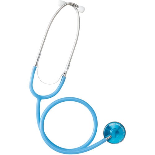 聴診器 エコノミーS アクアブルー