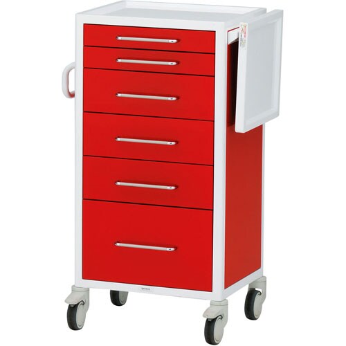 救急カート タイプS・6段 レッド