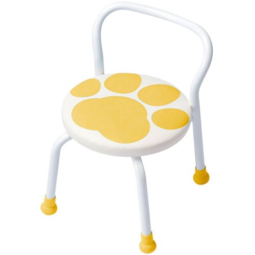 アニマルベビーチェア 座面高260mm イエロー