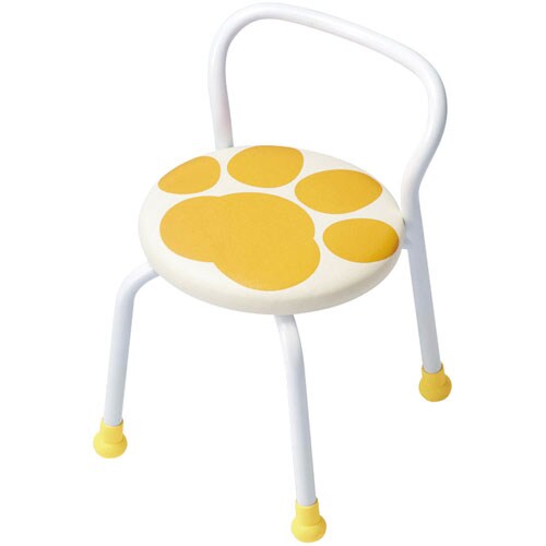 アニマルベビーチェア 座面高300mm イエロー