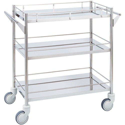 抗菌ステンレス回診車 MY−IW235