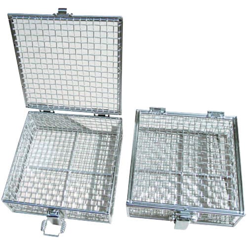 蝶番蓋付バスケット 小