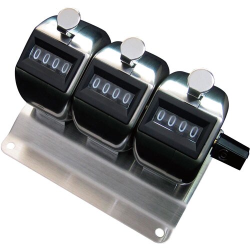 数取器(連式) 3連