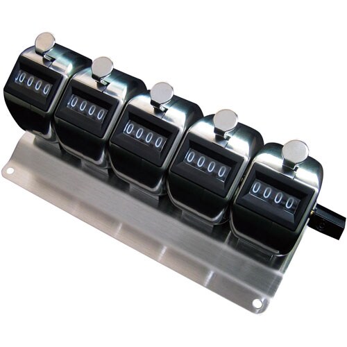 数取器(連式) 5連