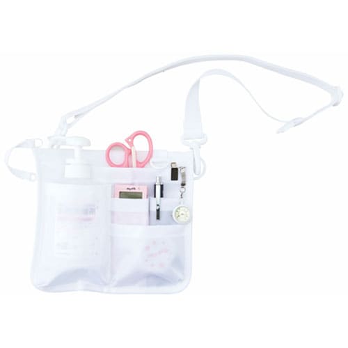 マツヨシ ナースポシェット ホワイト