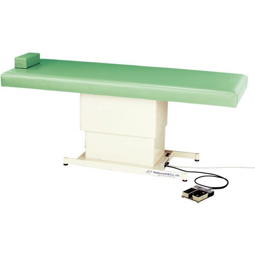 マツヨシ 電動診察台 Lグリーン MY−PTKP5