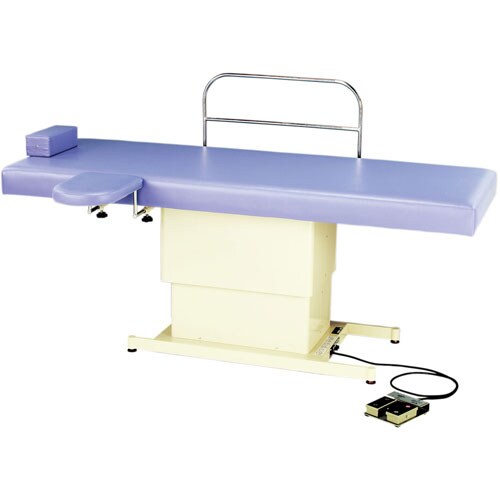 マツヨシ電動診察台 Lブルー MY−PTKP2