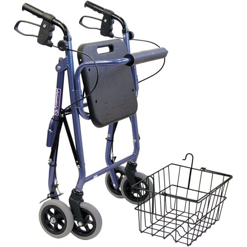 四輪歩行車 ブルー