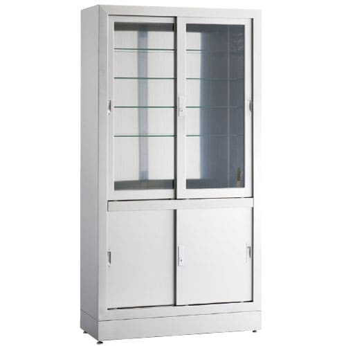 器械戸棚 側面ステンレス KS−912NG