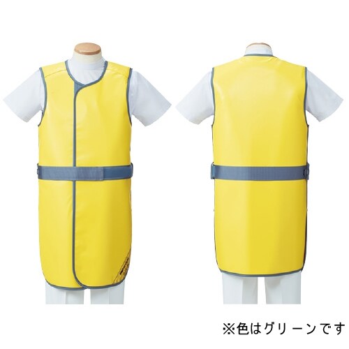 放射線防護用前掛 グリーン SSC−25M