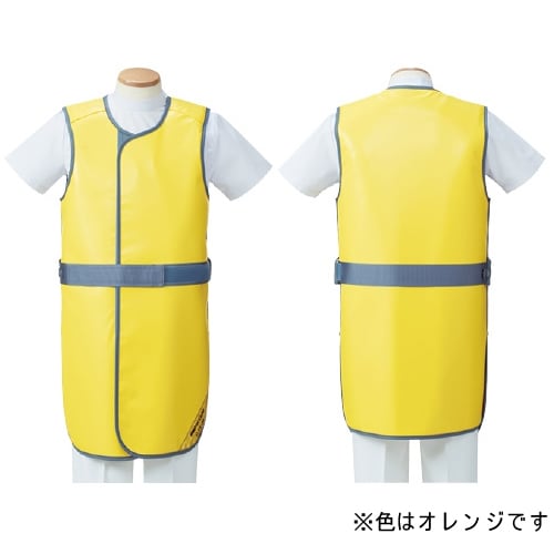 放射線防護用前掛 オレンジ SSC−25S