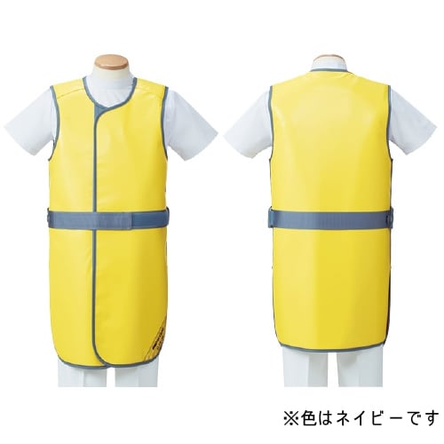 放射線防護用前掛 ネイビー SSC−25L