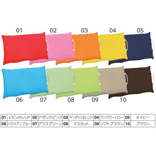 防災クッション カバーのみ ソフトブラウン