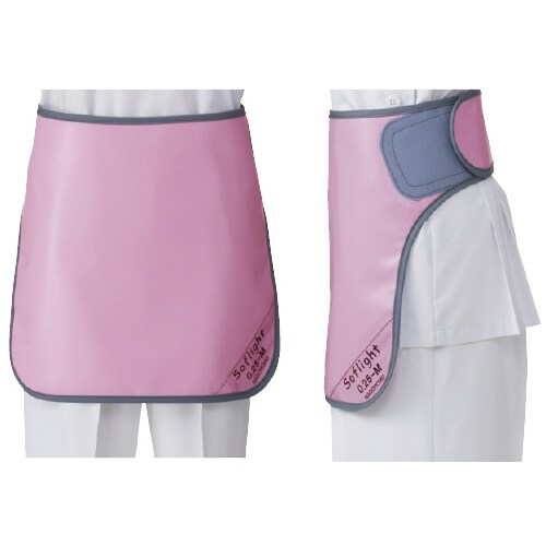 放射線防護用生殖腺防護具スカート 桃SLSM35M
