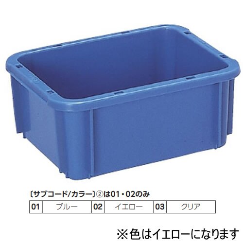 ポリコンテナー 1.5L イエロー