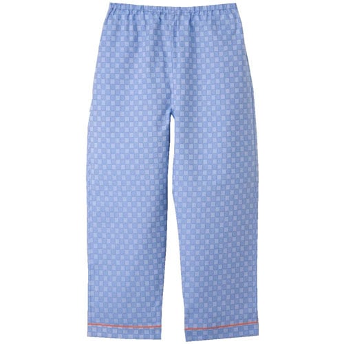 患者衣パンツ L ブルー