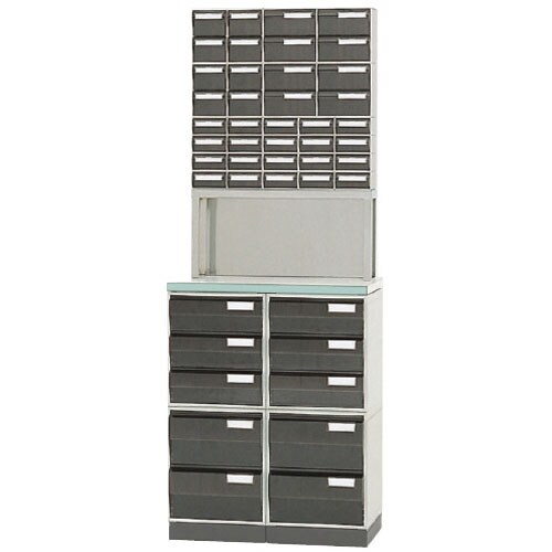 アンプル・外用薬キャビネットK−2204S透明