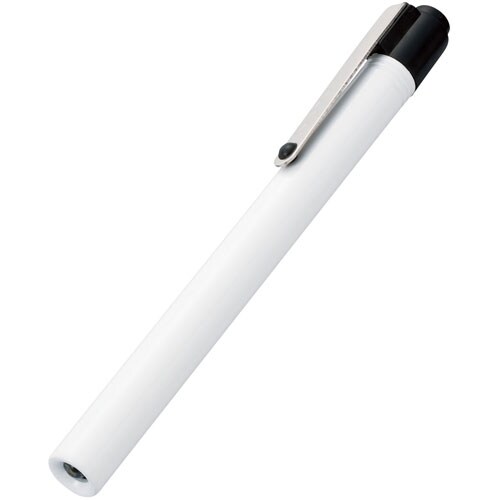 アルカプッシュライトLED白色 ノック式 ホワイト