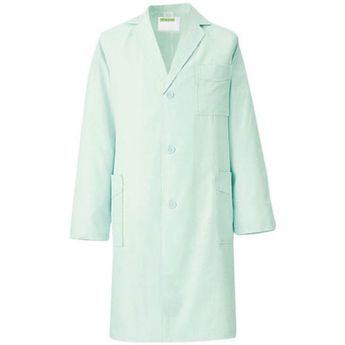 男子診察衣 LL ミントグリーン