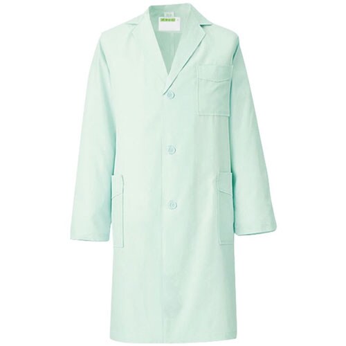 男子診察衣 3L ミントグリーン