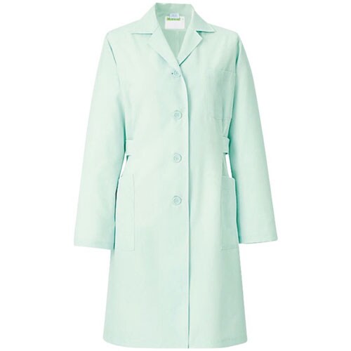 女子診察衣 3L ミントグリーン