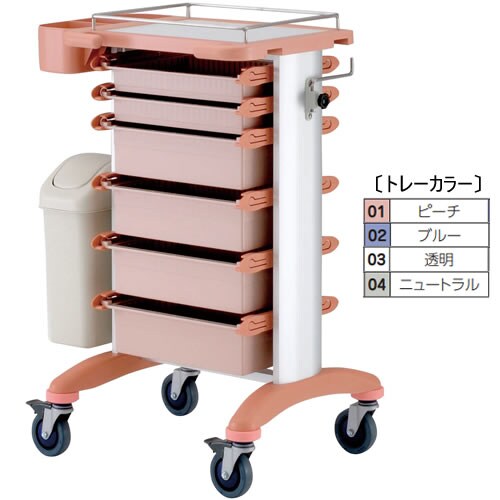 処置・包帯交換カート 本体/CPI・トレー/04