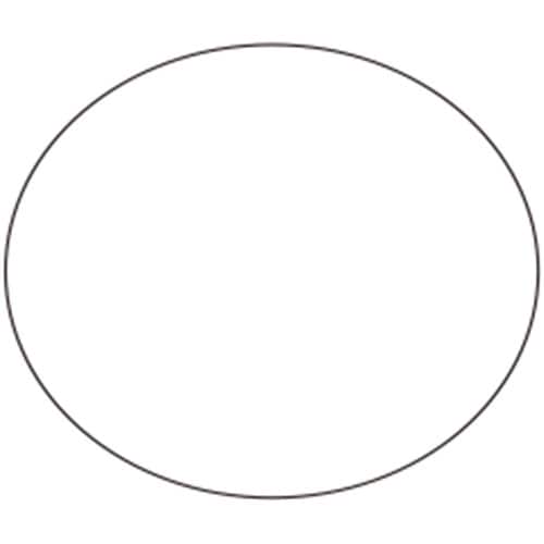 部位ラベル 《種類》無地(D−9)