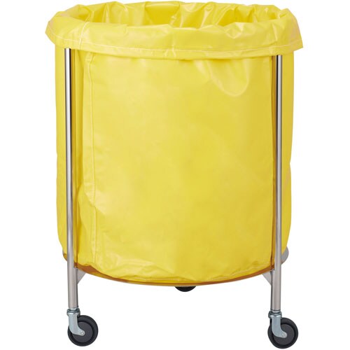 カラーランドリーカート 丸 イエロー MYLCCA