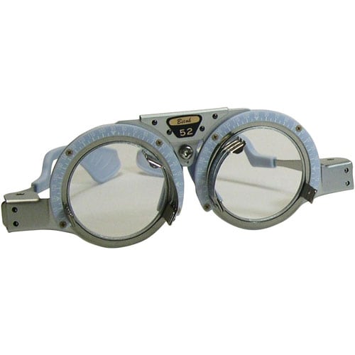 検眼枠 シンプルBC 《PD》52 ブルー