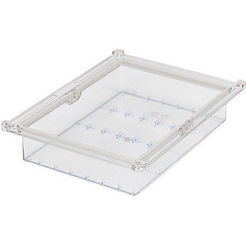 配薬トレー 24人用(YT−16用底板付) 透明