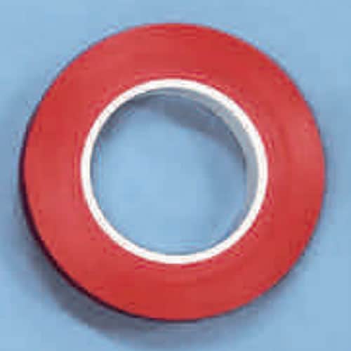 器材識別用カラーテープ 赤 6.4mm