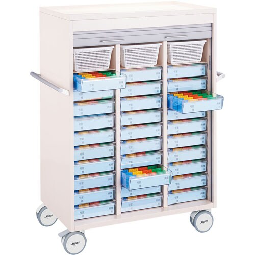 マツヨシ シャッター付与薬カート 駒 30床用