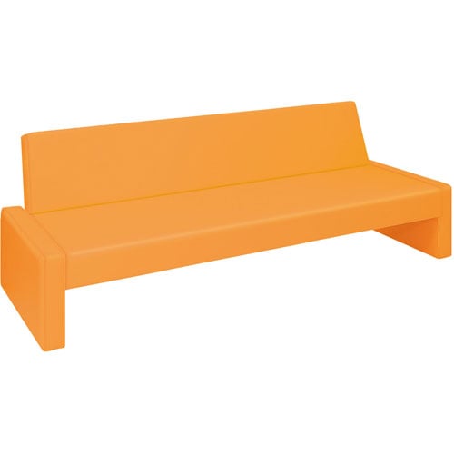 ベンチベッド オレンジ 幅1960