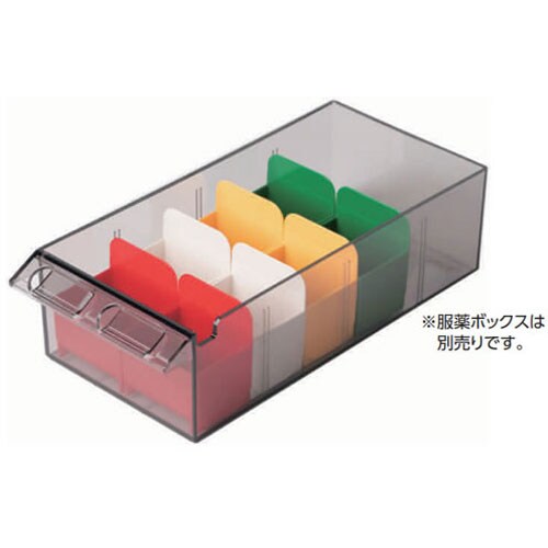 配薬キャビネット オプション 仕切板クリア