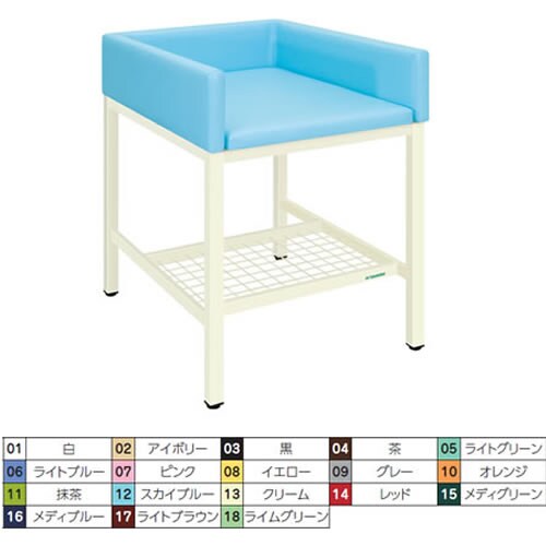 オムツ交換台(縦型) 幅750座面高850 12