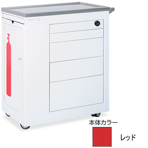 救急カート hurry レッド