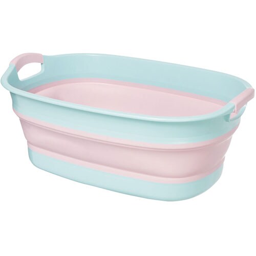 脱衣カゴ 23L ピンク