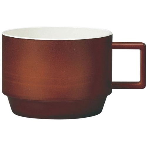 スタッキングマグ 270ml 木目ダーク