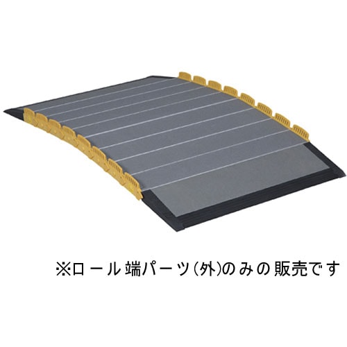車いす用スロープ段ない・ス ロール端パーツ(外)