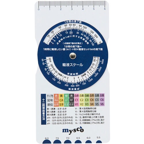 マツヨシ 輸液スケールMY−NS0325Nネイビー