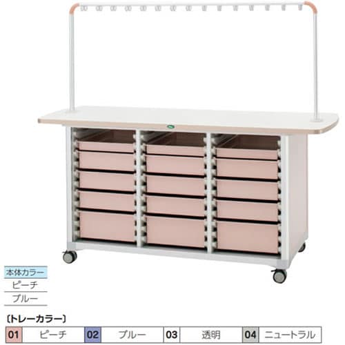 作業台40WT−1506B−2ピーチ/ピーチ