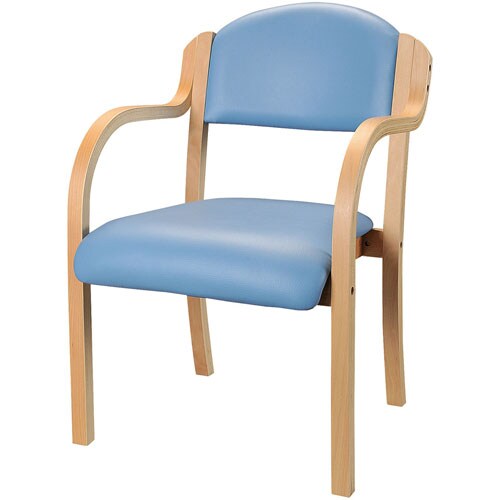 木製チェア IKD−01 VBL ブルー