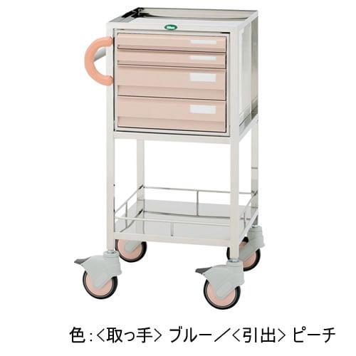 処置・包帯交換カート 取っ手/02・引出/01