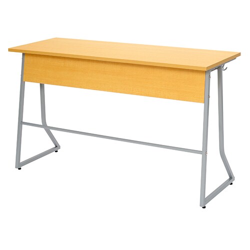 スモール研修用デスク2 幅1200 ループ脚 NA