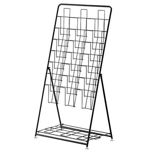 パンフレットスタンド 7段 トリプル ブラック