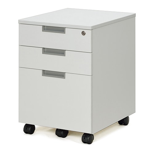 アソートデスク インサイドワゴン ホワイト